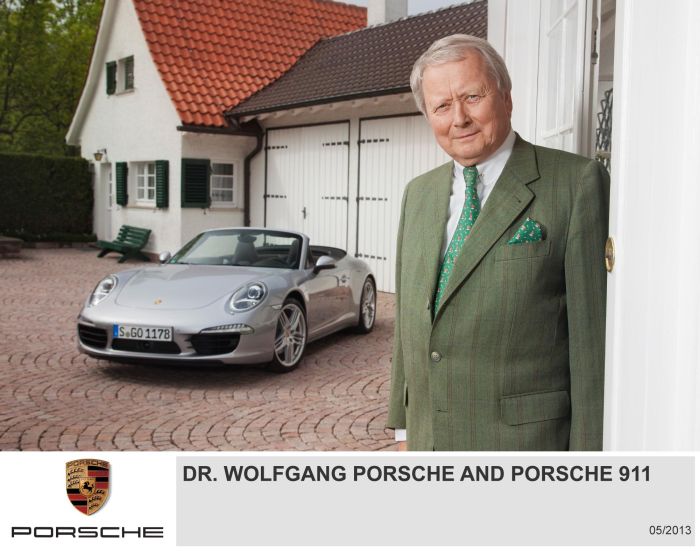 Settanta anni per Wolfgang Porsche, figlio di Ferry