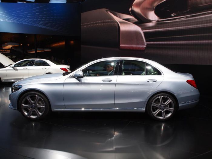 Nuova Mercedes-Benz Classe C le foto dal Salone di Detroit 2014 07