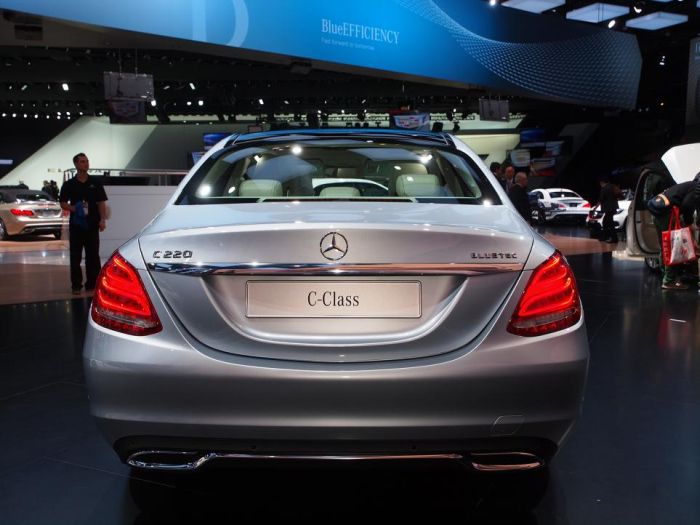 Nuova Mercedes-Benz Classe C le foto dal Salone di Detroit 2014 09