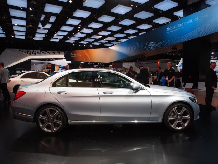 Nuova Mercedes-Benz Classe C le foto dal Salone di Detroit 2014 11