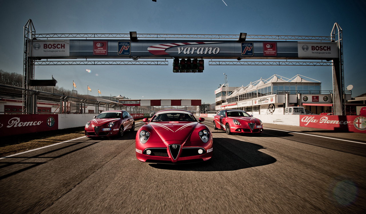 Alfa Romeo riprende a ottobre il Corso di Guida Evoluta 2014