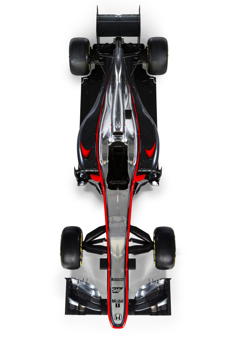 The new McLaren-Honda MP4-30 race car 2