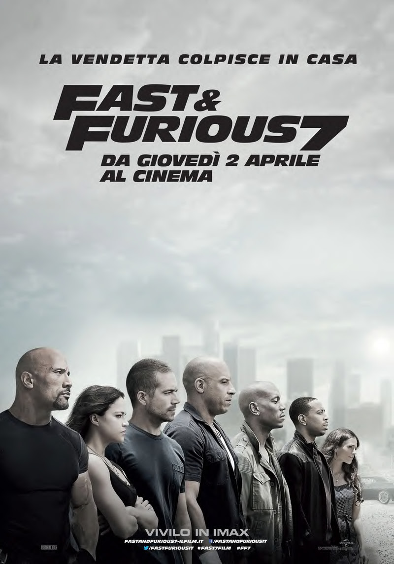 Fast and Furious 7  Oggi al cinema
