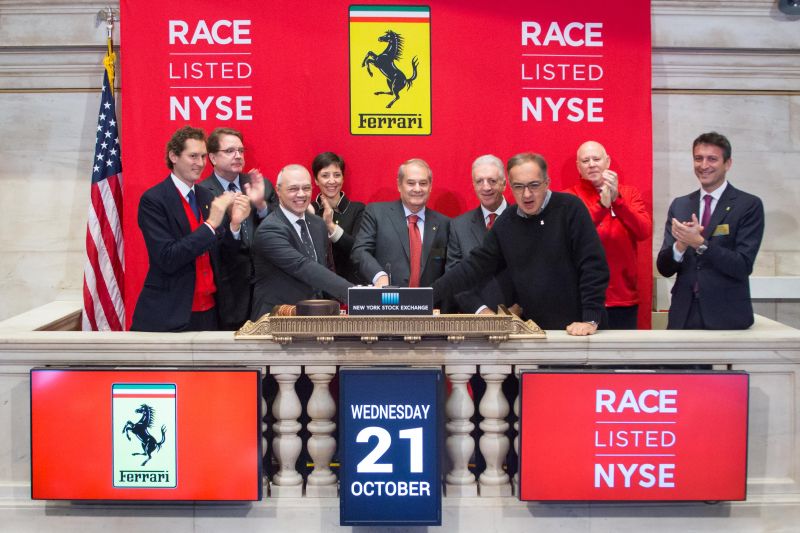 Ferrari debutta a Wall Street 1